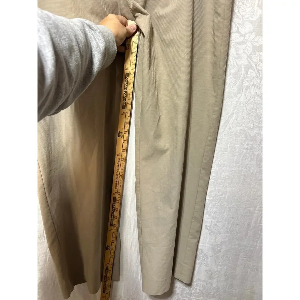 Adidas Performance Pants 40x32 Tan Climacool Rip Stop Golf